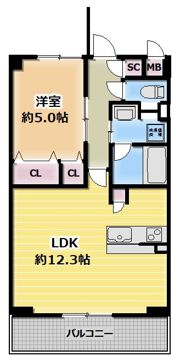 estageo関目高殿の間取り画像