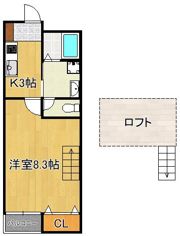 ソレイユ学研台の間取り画像