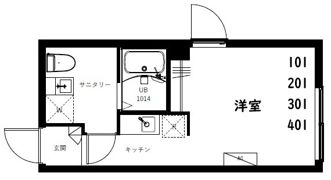 Novel Court 西新井の間取り画像
