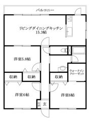 エリヴェール道後の間取り画像