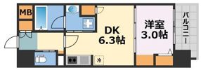 アーバネックス大阪天満宮IIの間取り画像