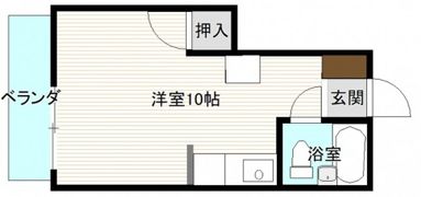コーポ大須の間取り画像