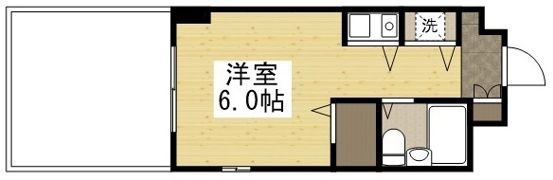 ホーメストハイツ蕃山町の間取り画像