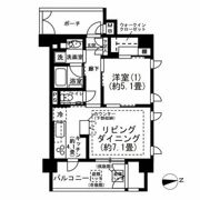 プレミスト神楽坂の間取り画像