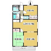 春花園弐番館の間取り画像