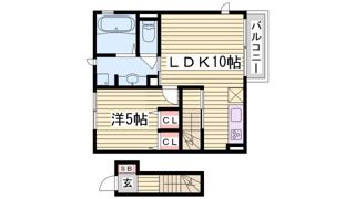 コンフォールNaguraの間取り画像
