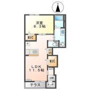 ルビーセブン（RUBYⅦ）の間取り画像