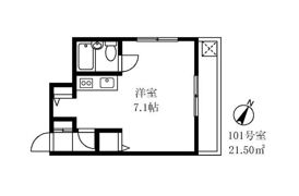 パレット御殿山の間取り画像