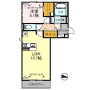 D-Residence上野本町の間取り画像