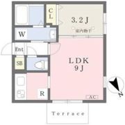 quador吹上SOUTHの間取り画像