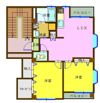 フィールドフラットの間取り画像