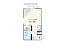 TCRE早稲田の間取り画像