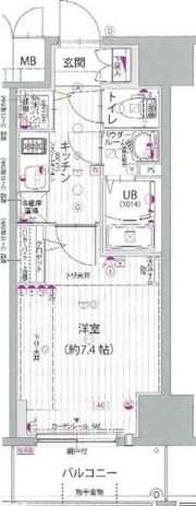 エスリード新栄グランラグジェの間取り画像