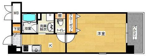 シャルム北戸田Ⅱの間取り画像