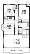 メゾンマロニエの間取り画像