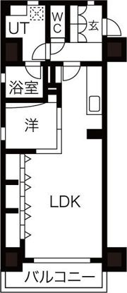 C.P.Pure1608の間取り画像