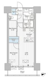 パークアクシス市川の間取り画像