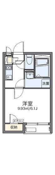レオネクストヴェンセルの間取り画像