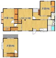 直方中泉戸建の間取り画像
