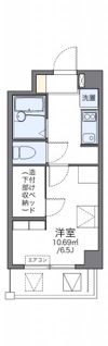 レオパレス道頓堀の間取り画像