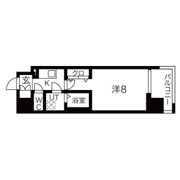 ワールドアイ難波南PORTAの間取り画像