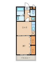 シャンテ薫の間取り画像