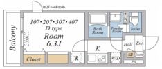 リブリ・鴨居の間取り画像