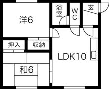 斉藤ハイツBの間取り画像