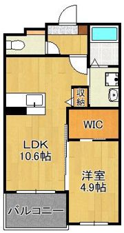 FIRST STEP KITAIZUMIの間取り画像