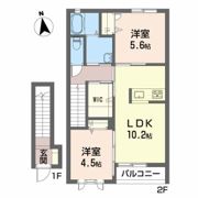 サンビームM．Tの間取り画像