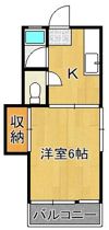 コーポあおいの間取り画像