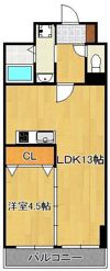 THE SQUARE Club Residenceの間取り画像