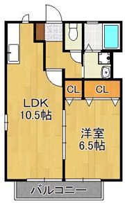 ハイムジェラードの間取り画像
