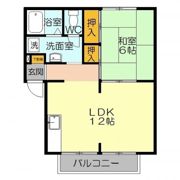 コナハイムA棟の間取り画像