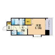 ウェルブライト博多の間取り画像