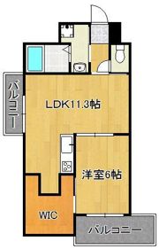 アヴァンセ井堀の間取り画像