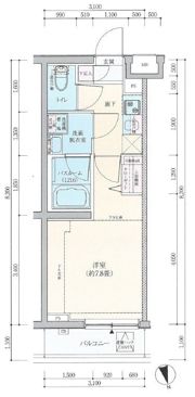 ロアール板橋桜川の間取り画像