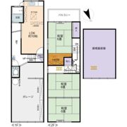 中野借家の間取り画像