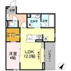D crest新川Sの間取り画像