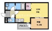 アート城北駅前の間取り画像