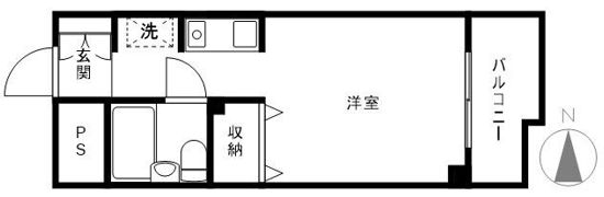 マーキュリー兼六の間取り画像