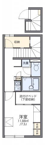 レオパレスアークの間取り画像
