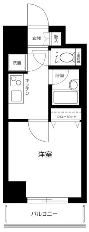パレステュディオ飯田橋の間取り画像