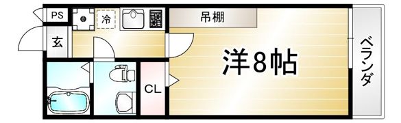 アークリード今出川大宮の間取り画像