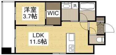 ルミエール岡山駅西口の間取り画像