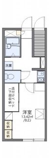 レオパレス前ヶ崎の間取り画像