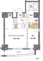 ソルフィエスタ新御徒町の間取り画像