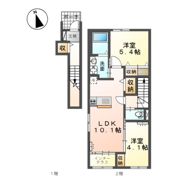 リアン鶴崎の間取り画像