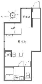 アピチェ戸越銀座の間取り画像