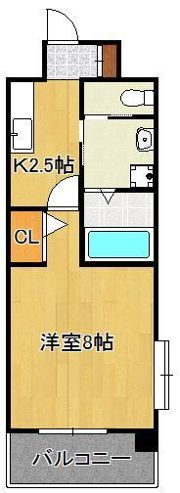 さくら館の間取り画像